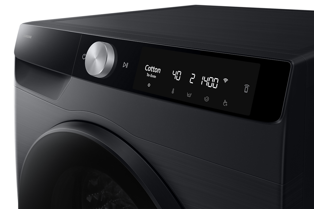 Samsung WD12DG6B85BBST เครื่องซักอบผ้า AI